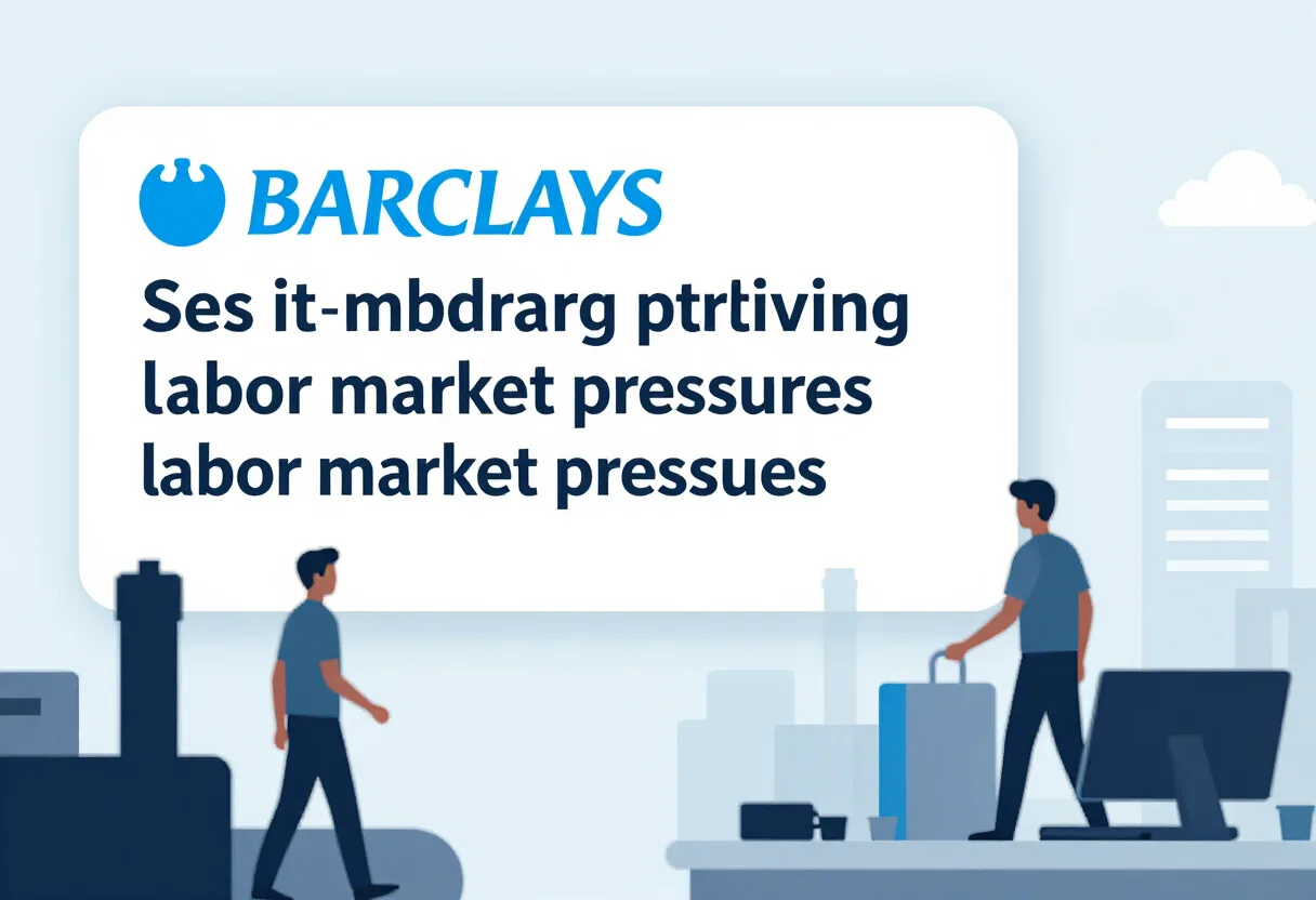 Barclays sees lasting labor-market pressures as immigration slows, population ages - Yahoo Finance