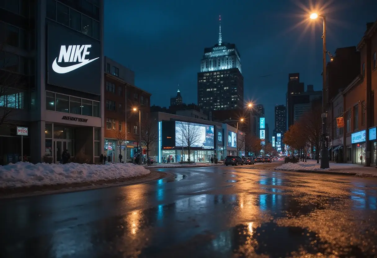 Nike shares tumble 6% on dismal revenue forecast, layoff plans as sneaker giant loses shine - New York Post