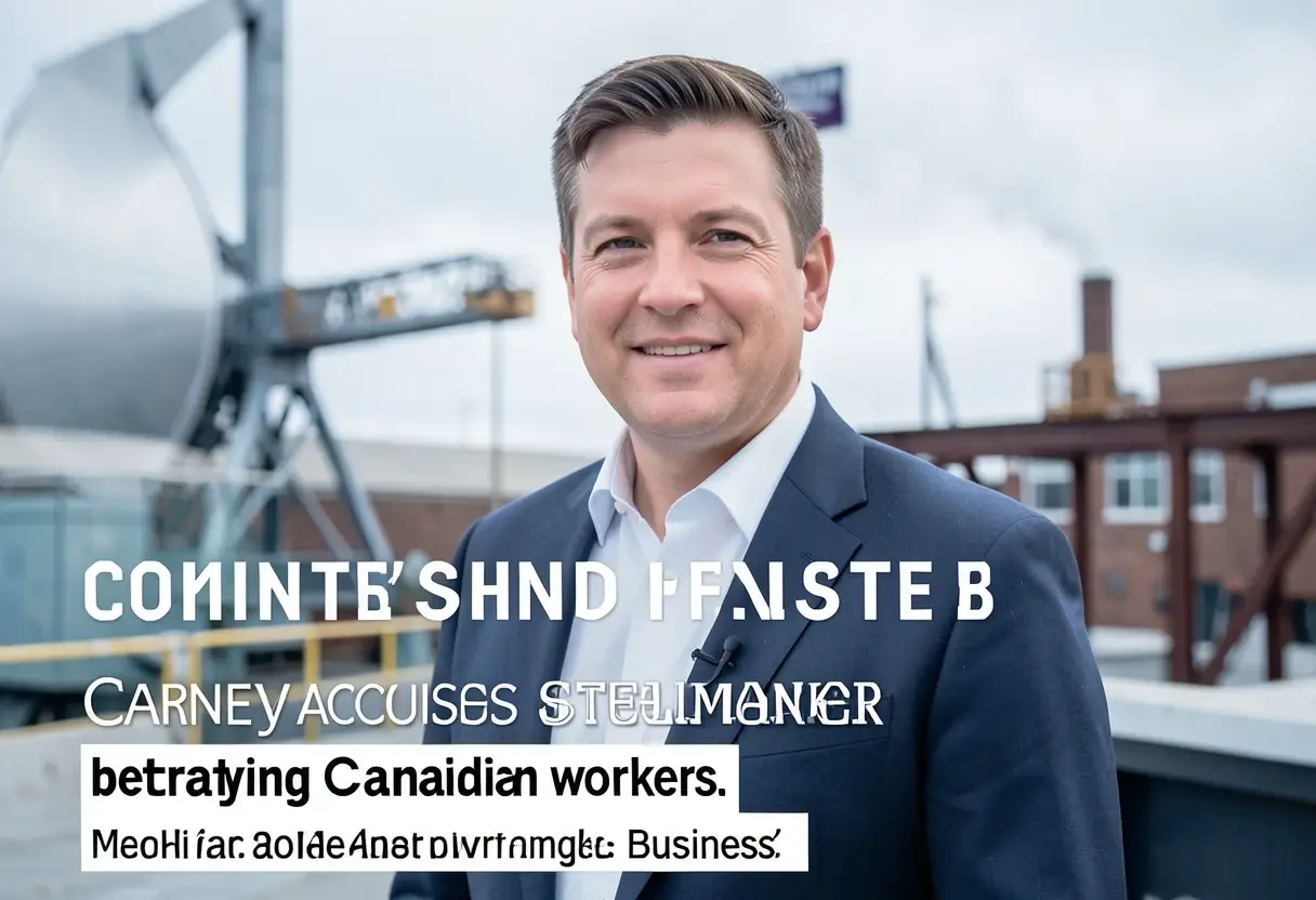 Carney accuses US steelmaker of betraying Canadian workers after layoffs tied to Trump tariffs - Mainline Media News