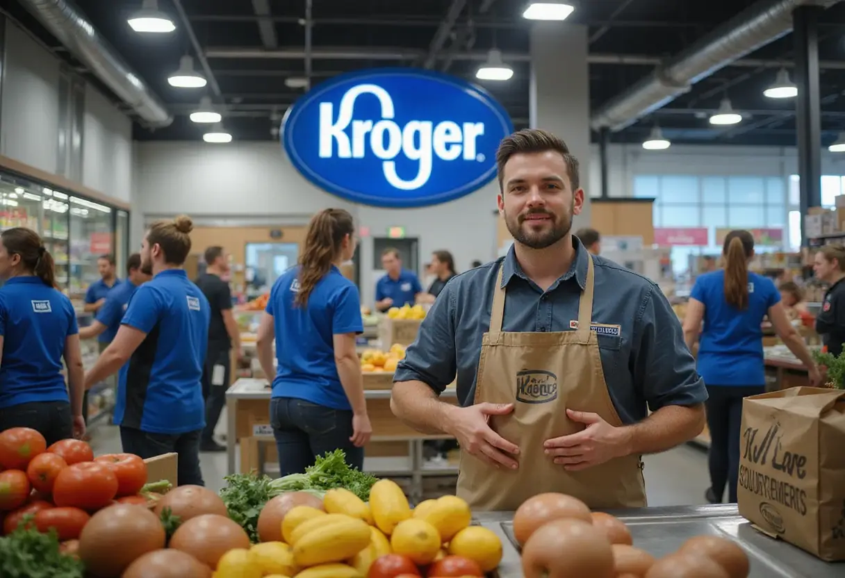 Kroger to lay off 3,000 corporate employees over 3 years as it leans into artificial intelligence - AP News